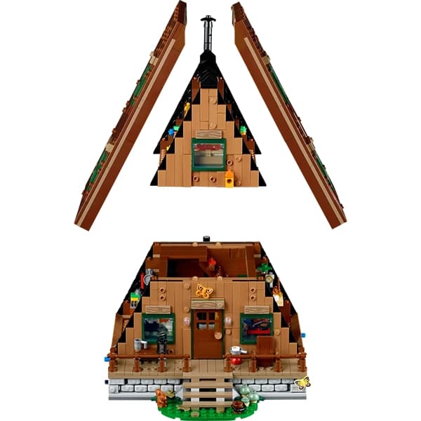 لگو Ideas مدل A-Frame Cabin 21338 — تصویر ۳