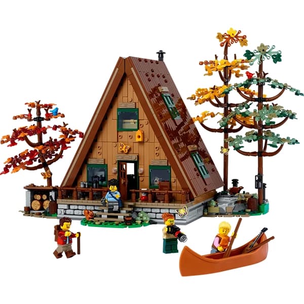 لگو Ideas مدل A-Frame Cabin 21338 — تصویر ۲