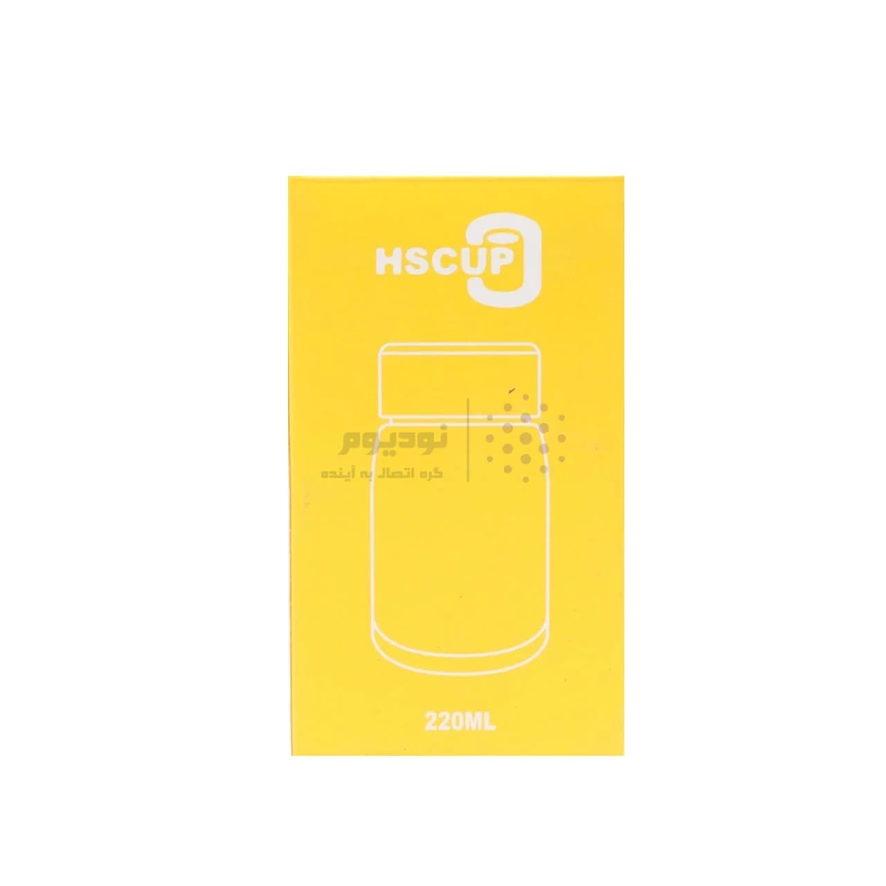 تراول ماگ HSCUP مدل HS-0221 ظرفیت 220 میلی لیتر- آبی — تصویر ۳