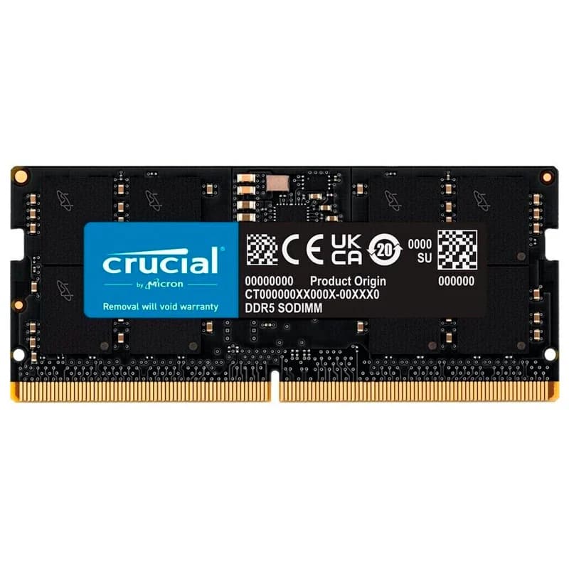 رم لپ تاپ کروشیال CT16G48C40S5 DDR5 16GB 4800MHz CL40 — تصویر ۶