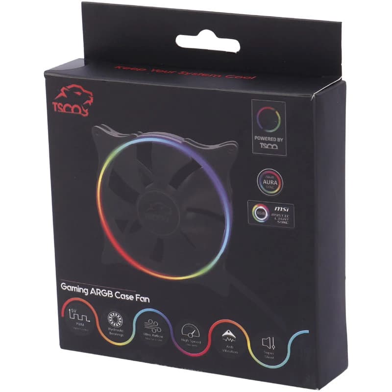 فن کیس تسکو GFAN 130 ARGB سایز 120 میلی متری — تصویر ۲