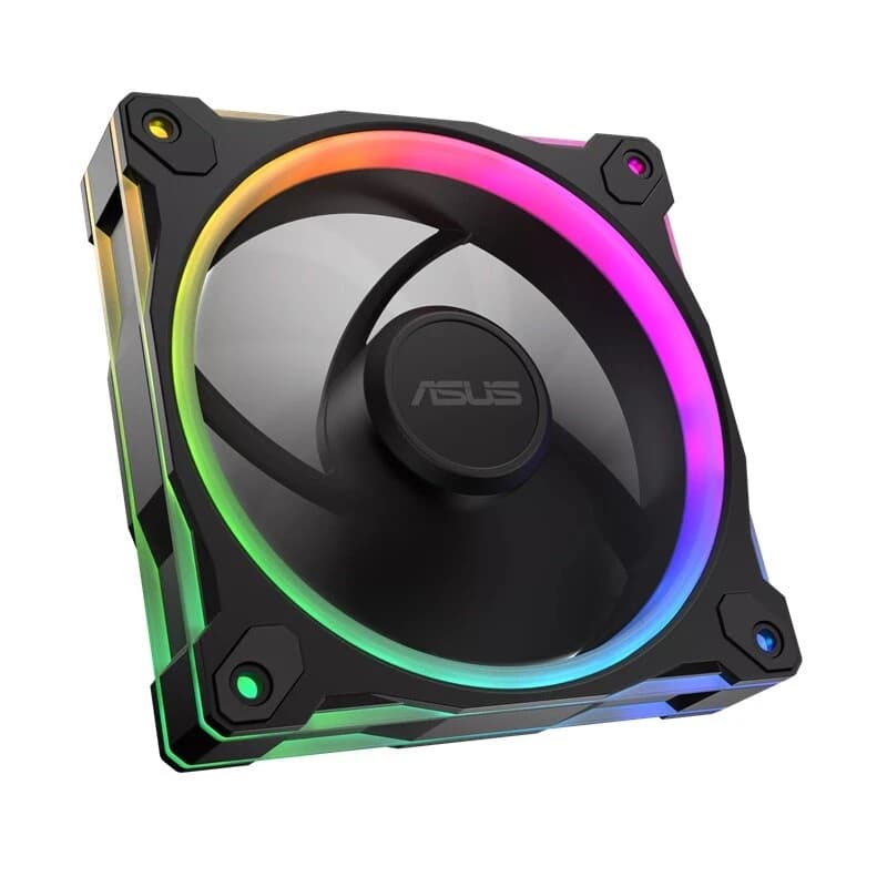 فن کیس ایسوس Prime MR120 ARGB Reverse Blade سایز 120 میلی متری بسته 3 عددی — تصویر ۷