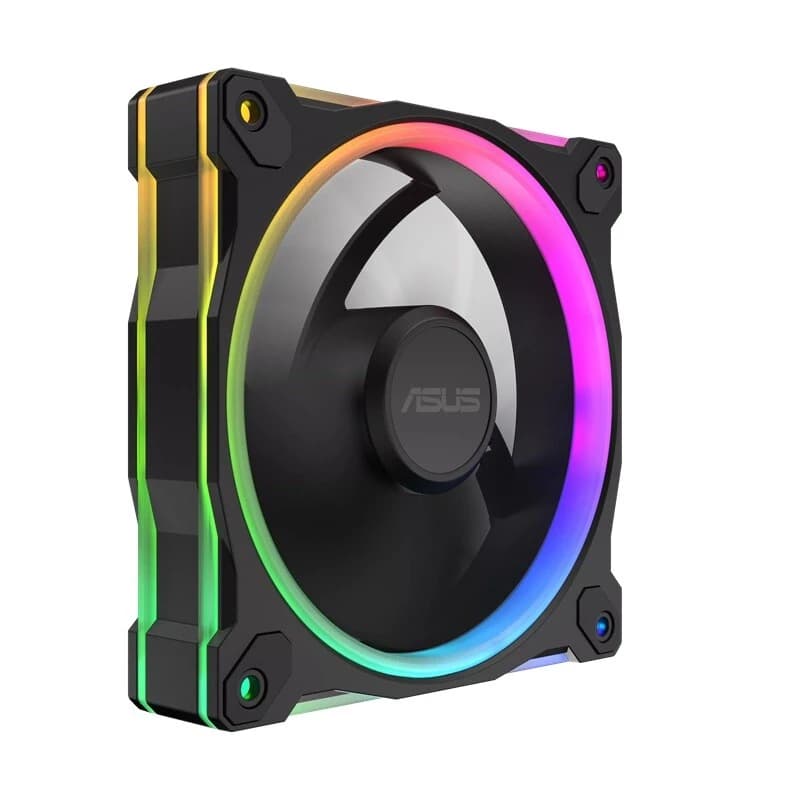 فن کیس ایسوس Prime MR120 ARGB Reverse Blade سایز 120 میلی متری بسته 3 عددی — تصویر ۸