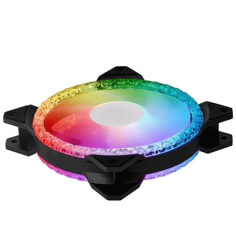 فن کیس کولر مستر MasterFan MF120 Prismatic ARGB سایز 120 میلی متر بسته 3 عددی — تصویر ۴