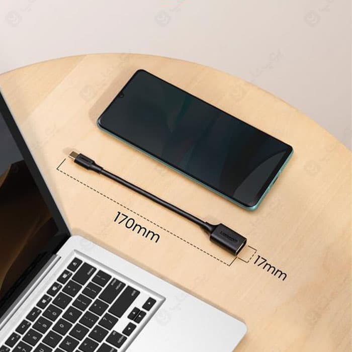 کابل Type C – OTG به USB 3.0 یوگرین مدل US154 — تصویر ۳