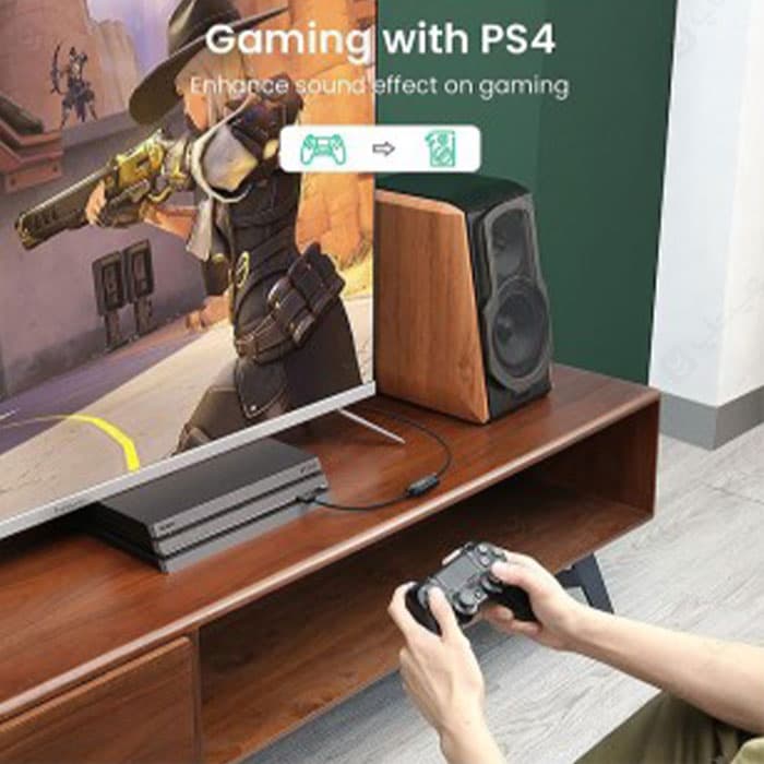 کارت تبدیل صدا به USB 2.0 یوگرین US205 — تصویر ۵
