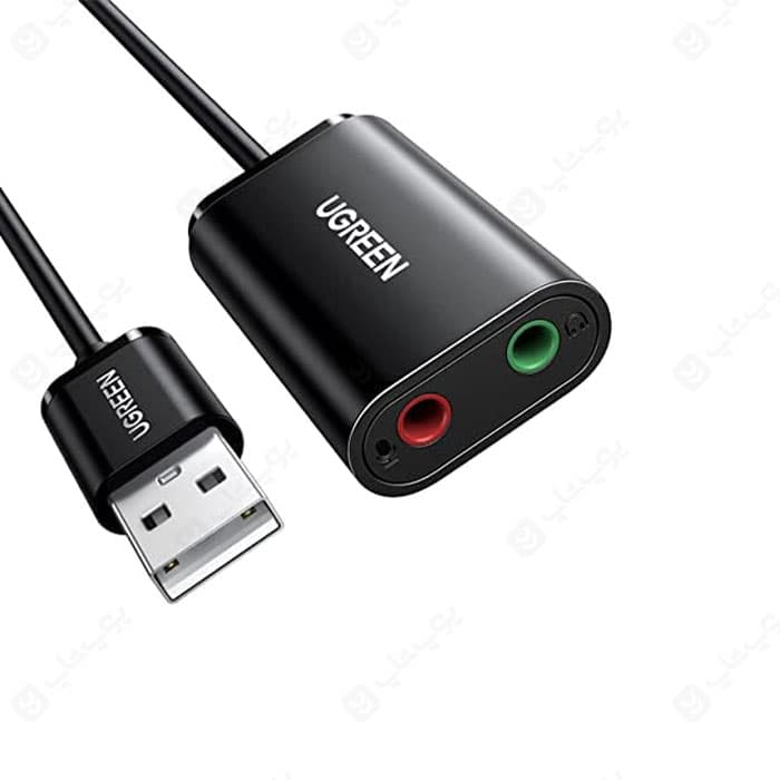کارت تبدیل صدا به USB 2.0 یوگرین US205 — تصویر ۲