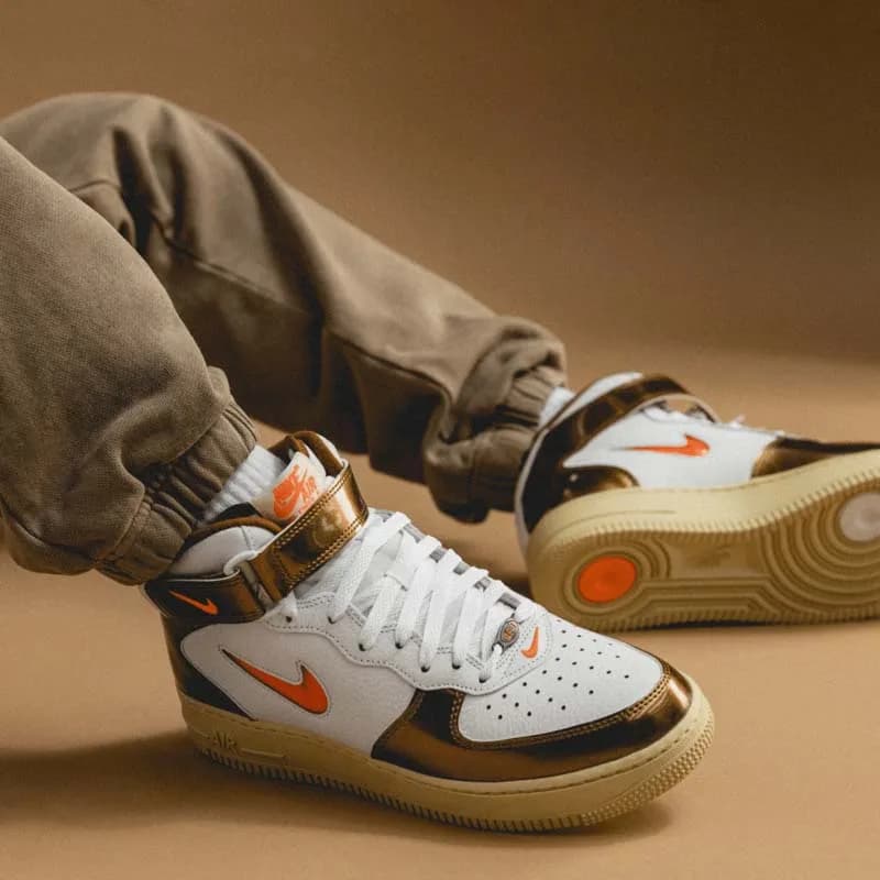 کتونی Nike مدل Air Force 1 Mid – DH5623-100 — تصویر ۵