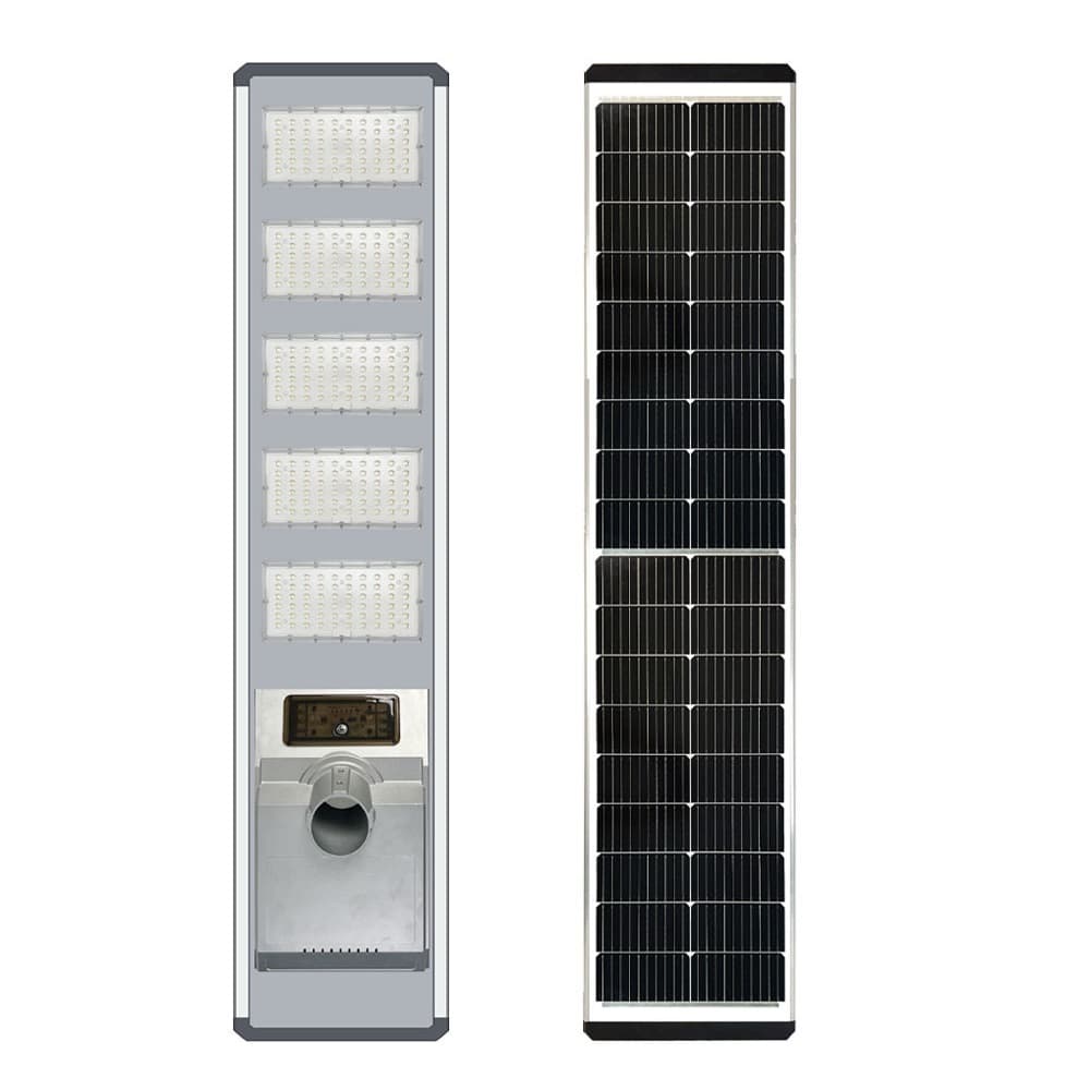 چراغ خیابانی خورشیدی 500 وات، برند Newsky، مدل JD-S500