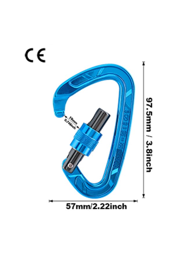 کارابین پیچی کایلاس مدل Kailas Flash Screw Gate EC301 — تصویر ۳