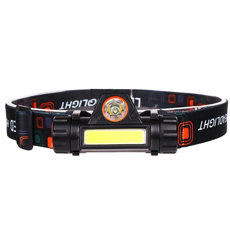 چراغ پیشانی مگنتی ۵ وات 2 لامپ شارژی Head Lamp — تصویر ۲