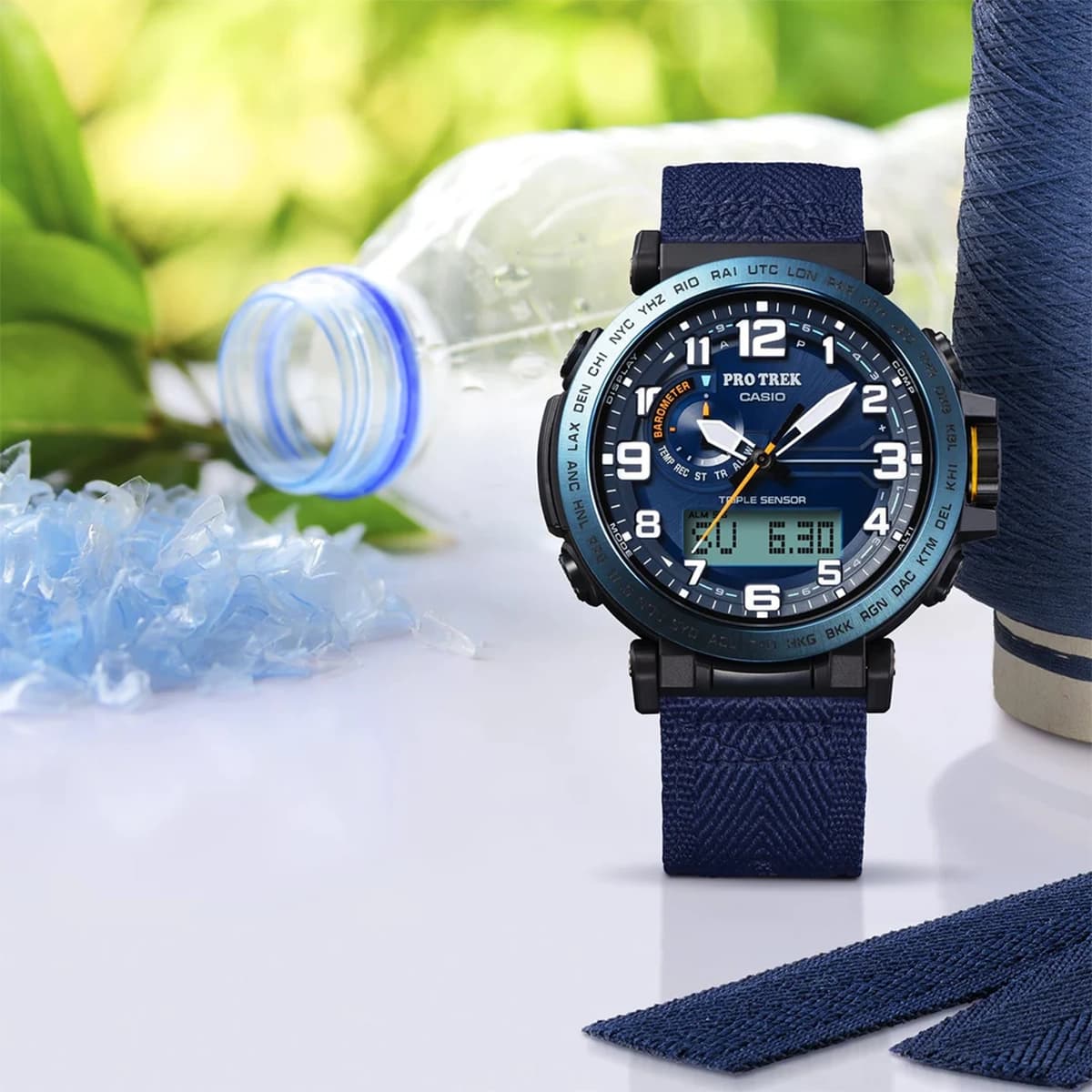 ساعت مچی مردانه کاسیو پروترک مدل Casio PROTREK PRG-601YB-2DR — تصویر ۴