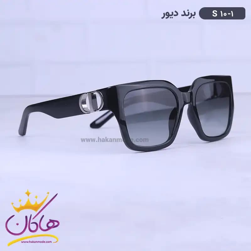 عینک آفتابی دیور زنانه استیت مشکی S10/1 — تصویر ۴