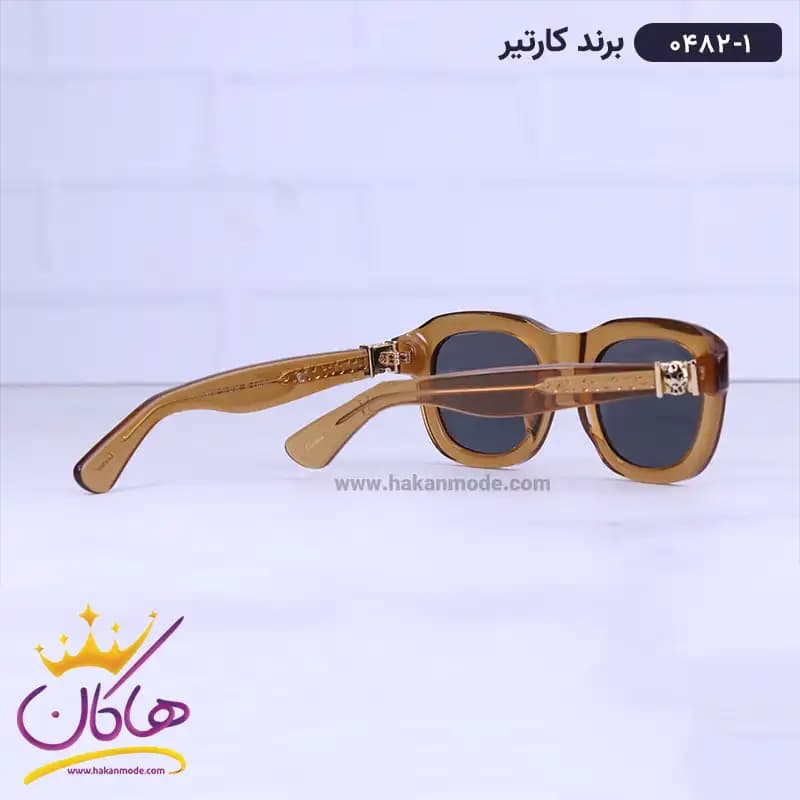 عینک آفتابی کارتیر زنانه استیت قهوه ای 0482/2 — تصویر ۳