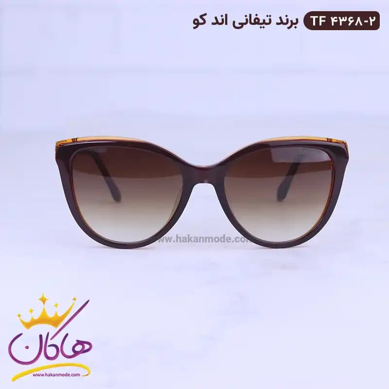 عینک آفتابی تیفانی زنانه قهوه ای TF4368/2