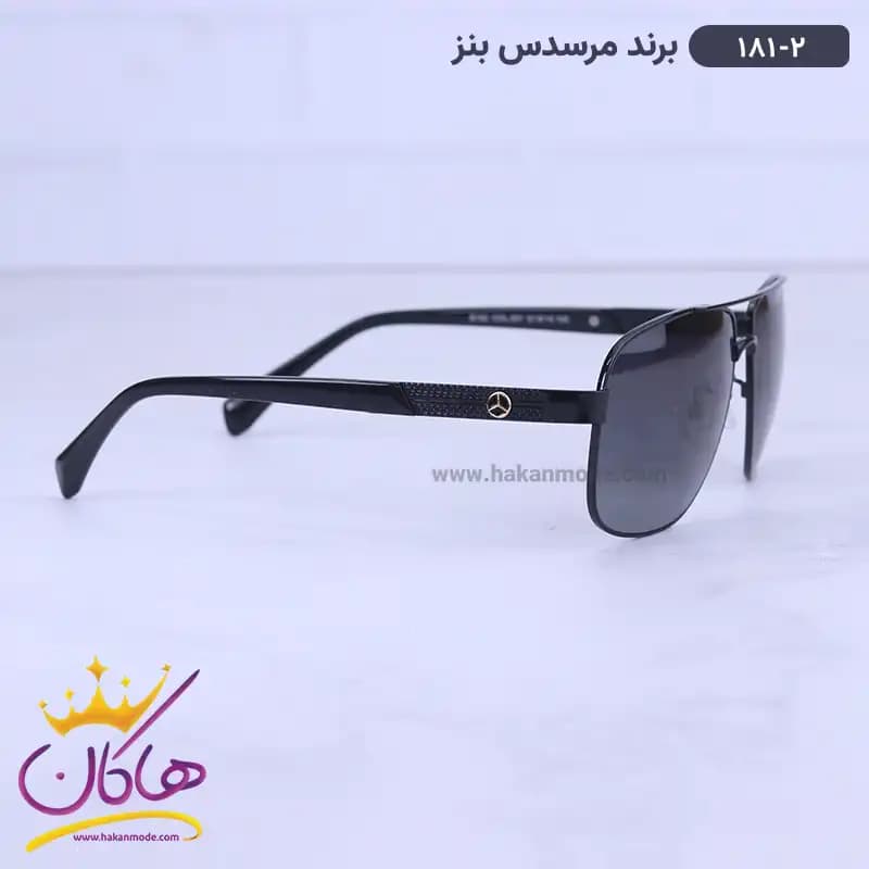 عینک آفتابی مرسدس بنز مردانه فلزی پلاریزه 181/2 — تصویر ۴