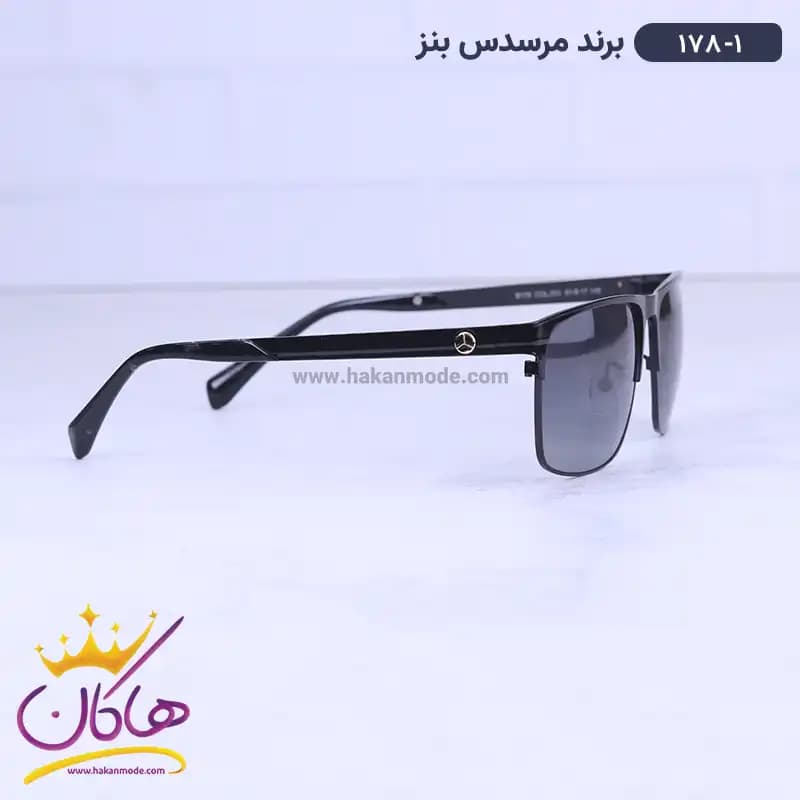 عینک آفتابی مرسدس بنز مردانه فلزی 178/1 — تصویر ۴