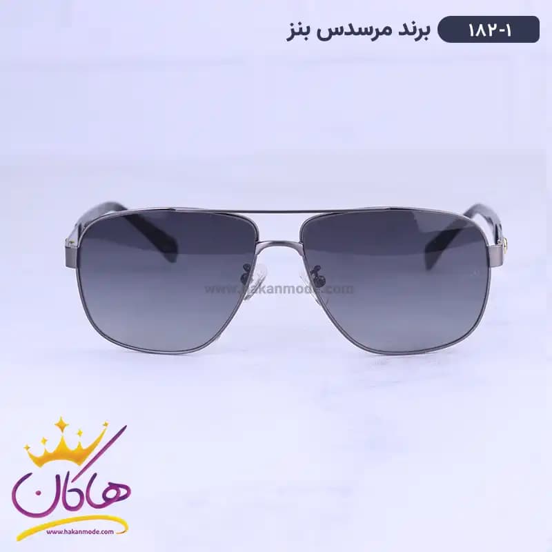 عینک آفتابی مرسدس بنز مردانه فلزی 182/1