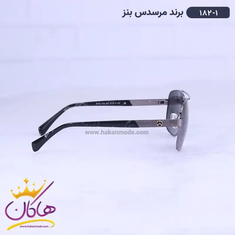 عینک آفتابی مرسدس بنز مردانه فلزی 182/1 — تصویر ۴