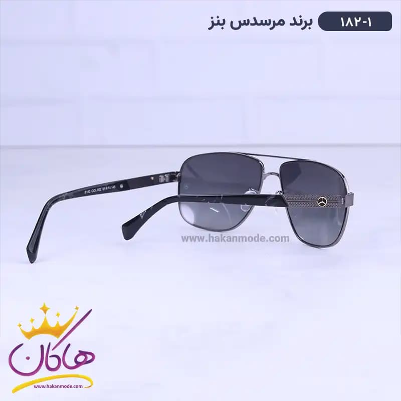 عینک آفتابی مرسدس بنز مردانه فلزی 182/1 — تصویر ۳