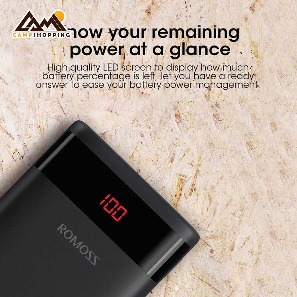پاور بانک روموس مدل Ares 10 – ظرفیت 10000 میلی آمپر ساعت — تصویر ۷