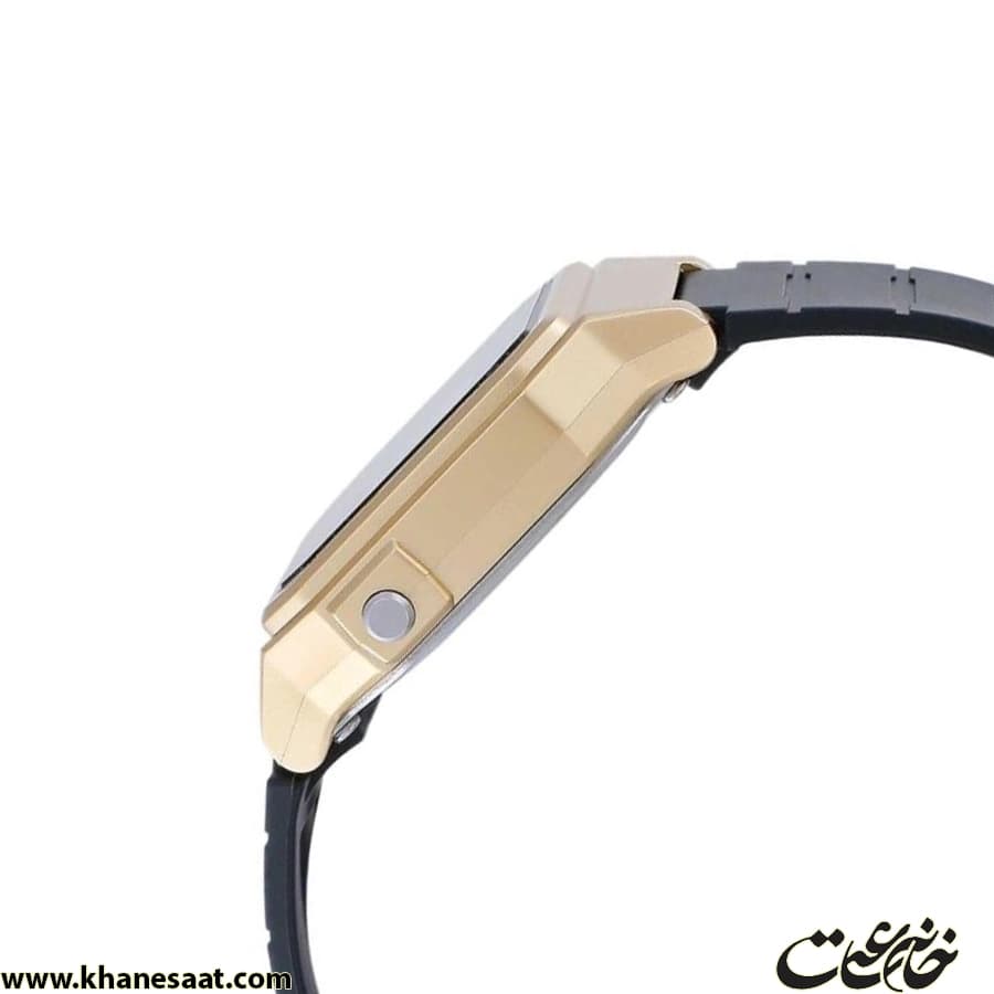ساعت کاسیو مردانه رابر قاب طلایی دیجیتال W-217HM-9AVDF — تصویر ۴