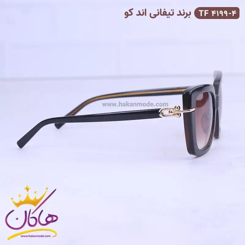 عینک آفتابی تیفانی زنانه TF 4199/4 مدل پروانه ای — تصویر ۴