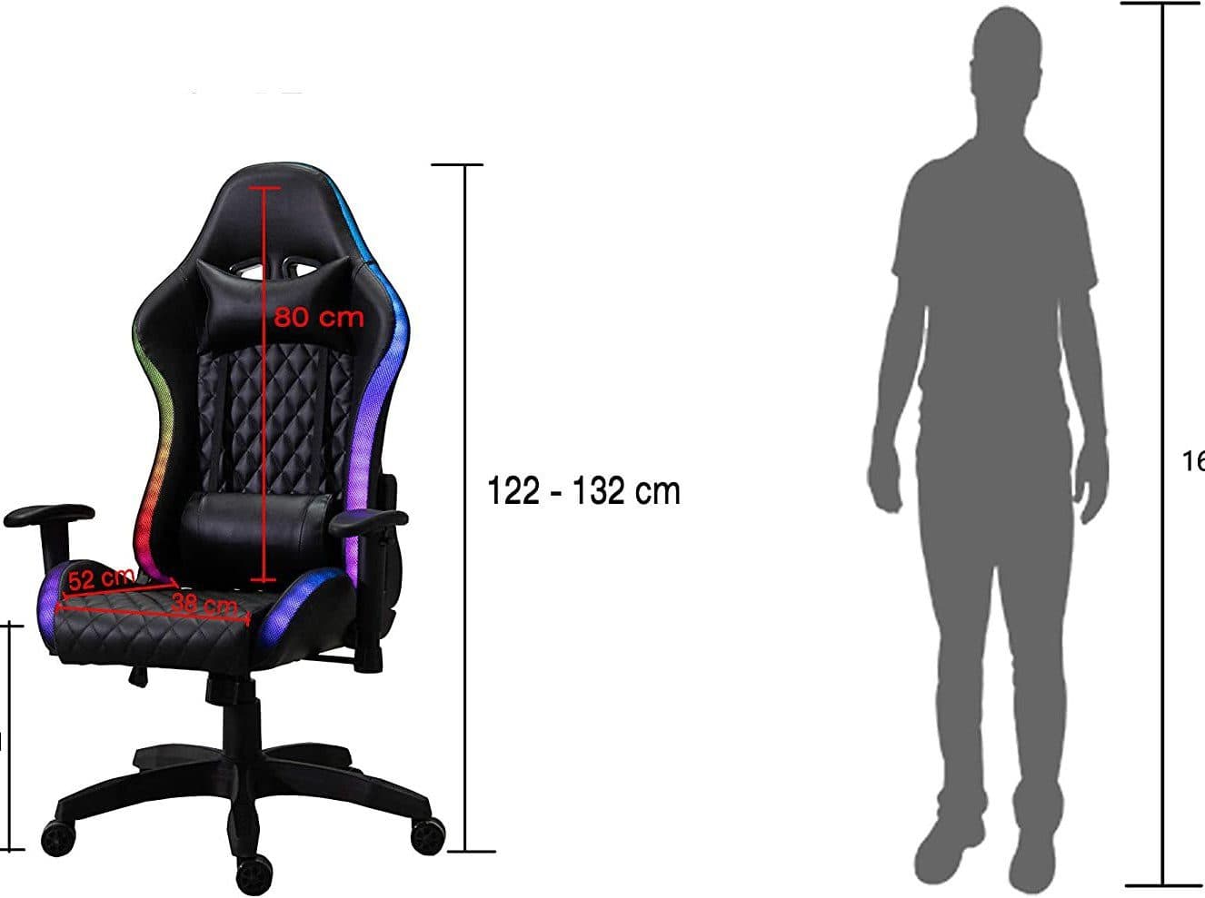 صندلی گیمینگ XTRIKE M CHAIR GC-907 — تصویر ۲