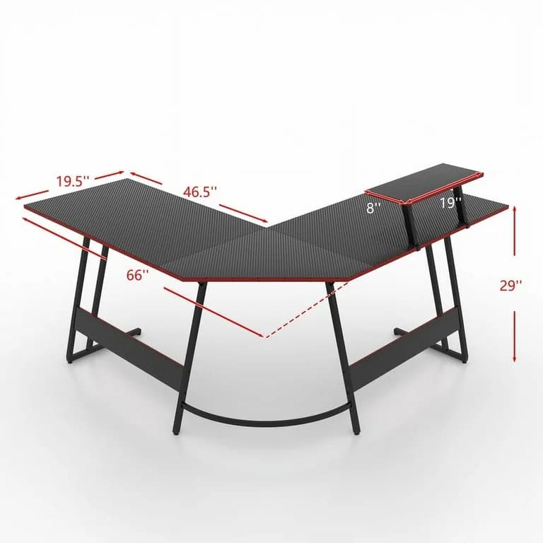 میز گیمینگ Xtrike Me GAMING DESK DK-04 — تصویر ۲