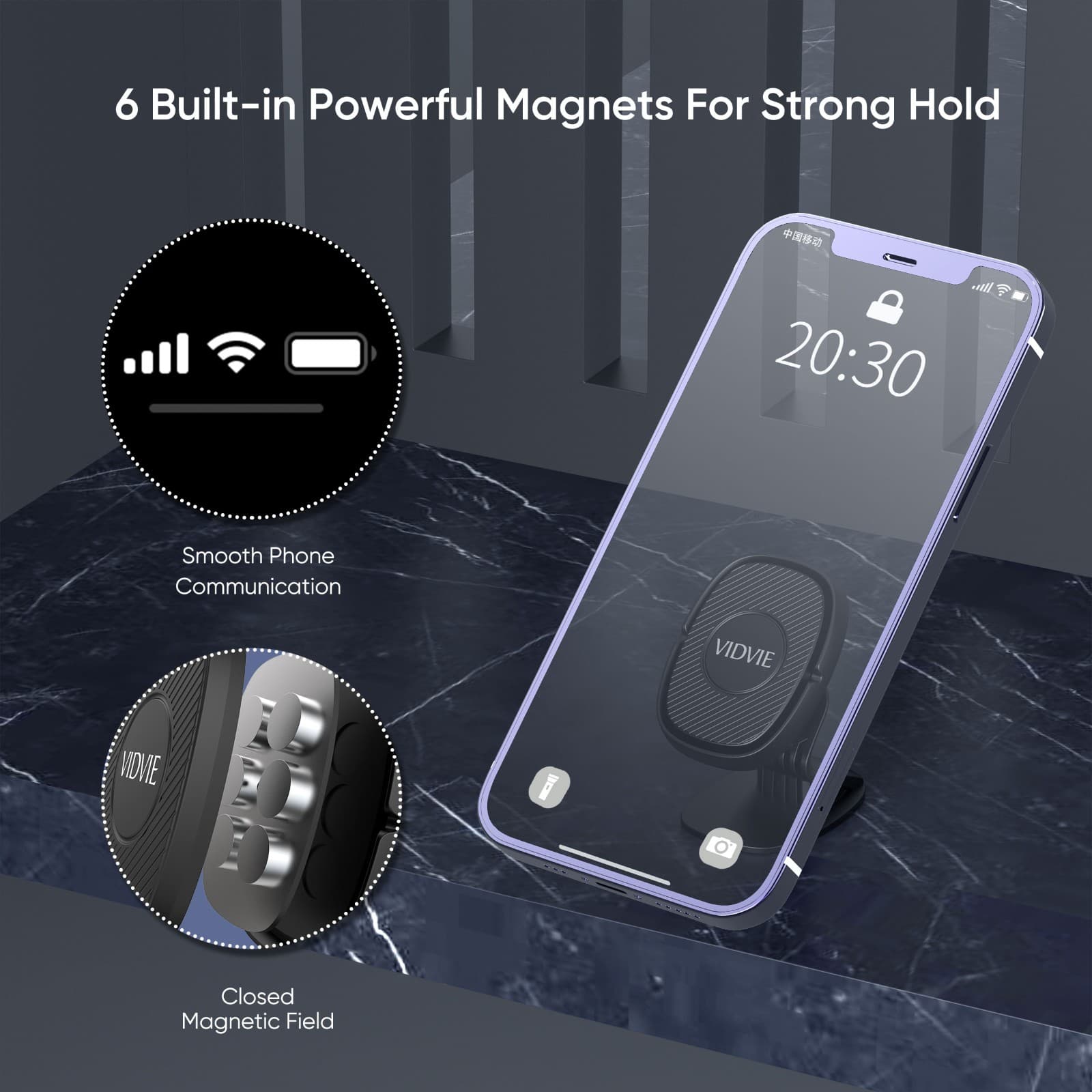 استند موبایل VIDVIE HC1511 — تصویر ۵