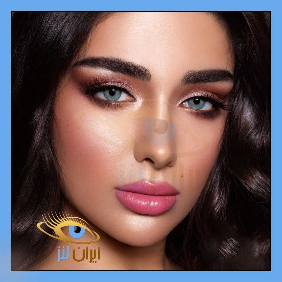 لنز رنگی دهب لومیرر بلو دیلی روزانه (استفاده سبک تا یک ماه) کد DG303 — تصویر ۲