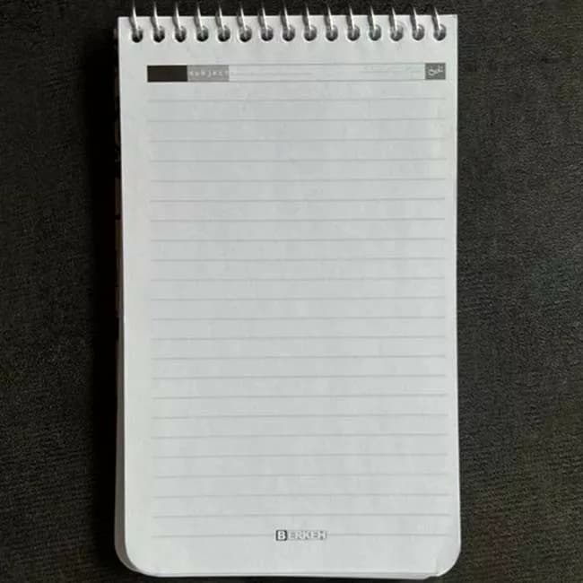 دفترچه یادداشت 80 برگ برکه مدل کرافت کد 6303 — تصویر ۲