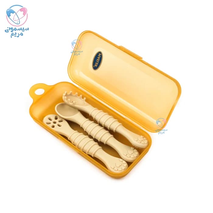 قاشق سه عددی با قاب مایلر پری اسپون Maeler Pre Spoon — تصویر ۲