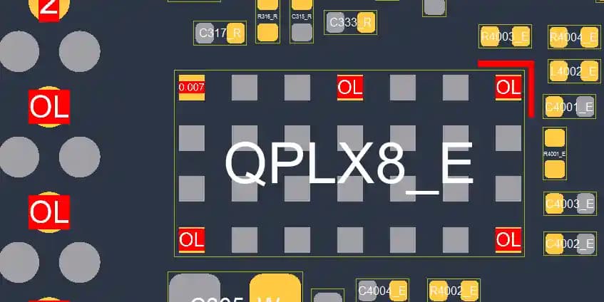 آی سی سوییچ آنتن 5G آیفون 12 پرومکس | (QPLX8_E)(IC Switch 5G Antenna iPhone 12 Pro Max(ACFM_N7F0_AP1 — تصویر ۴