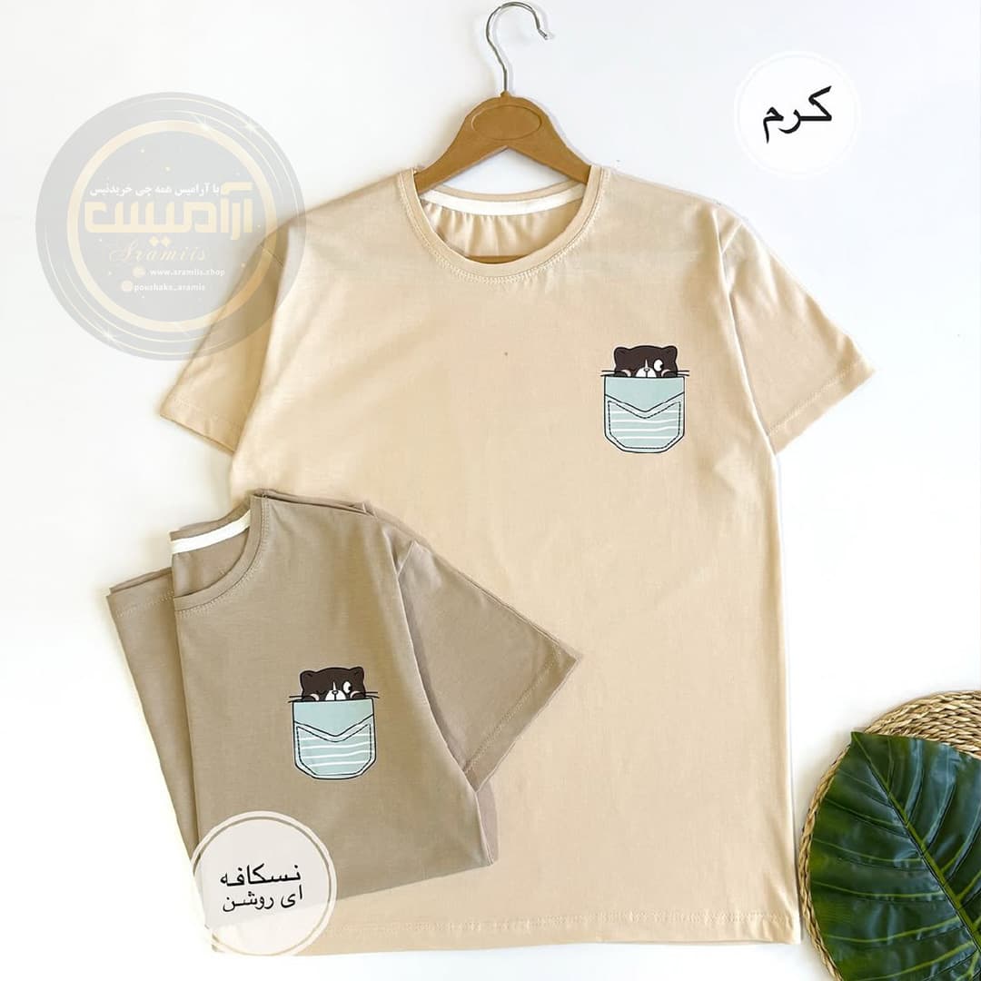 تیشرت گربه چشمکی — تصویر ۵