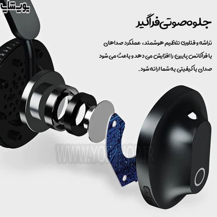 هدست بی سیم بلوتوثی ریمکس مدل REMAX RB-550HB — تصویر ۵