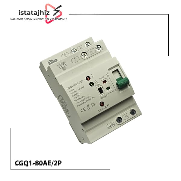 کلید ATS تک فاز 80 آمپر CGQ1-80AE.2P — تصویر ۴