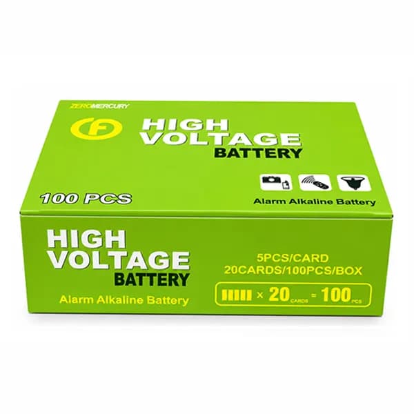 باتری ریموتی HIGH VOLTAGE 23A ورق 5 عددی — تصویر ۲