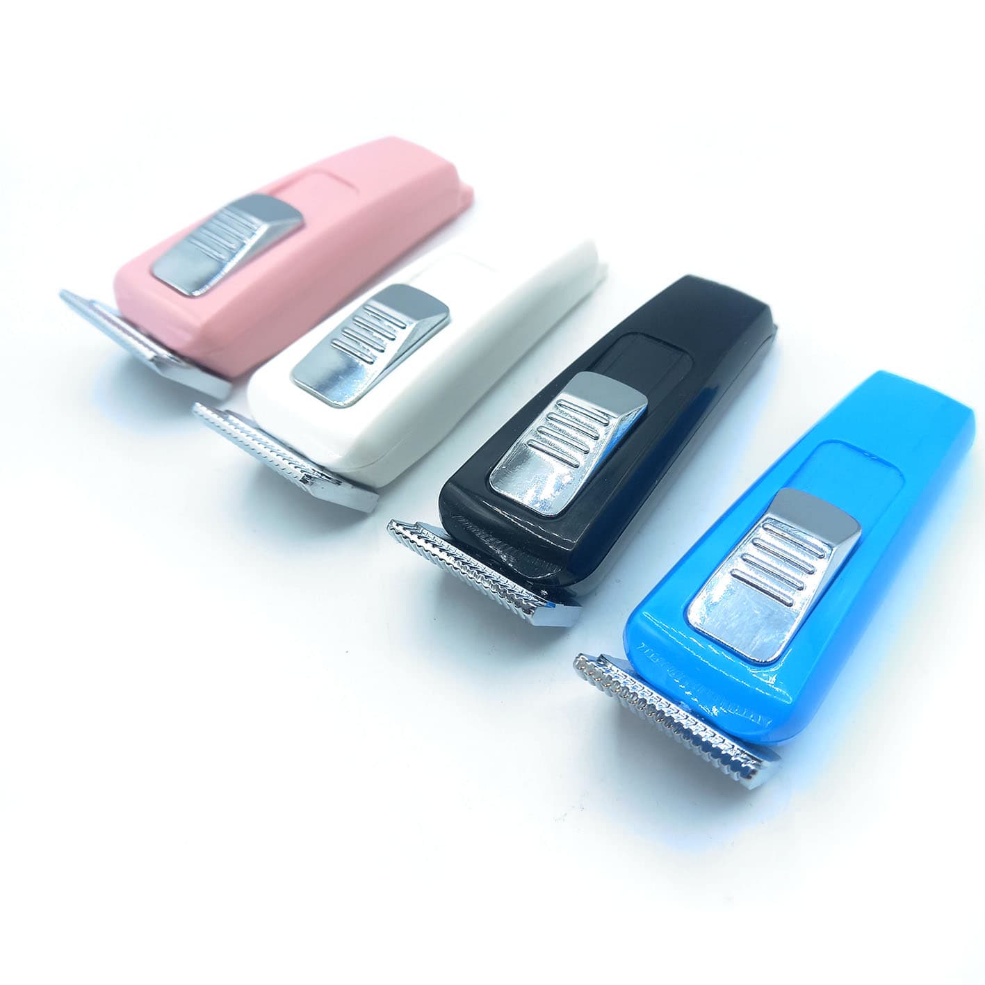 فندک فانتزی مدل ماشین ریش تراش سفید کد A110026 — تصویر ۳