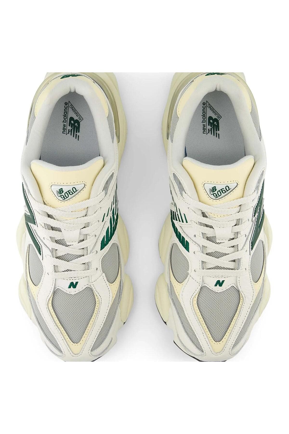 کفش اسنیکر نیو بالانس زنانه چرم سفید بیسیک راسته Classical/کلاسیک | New Balance 90.60 ESE VN — تصویر ۳