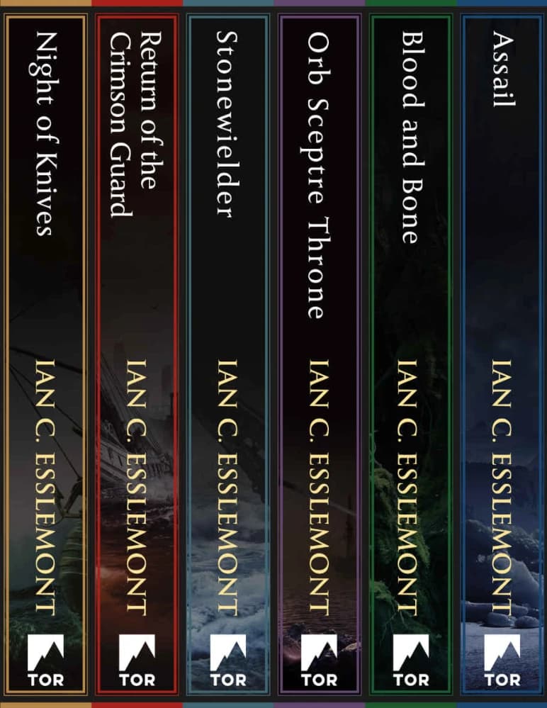 کتاب The Malazan Empire Series (مجموعه امپراتوری مالازان) نسخه انگلیسی PDF | ایان سی. اِسلمونت