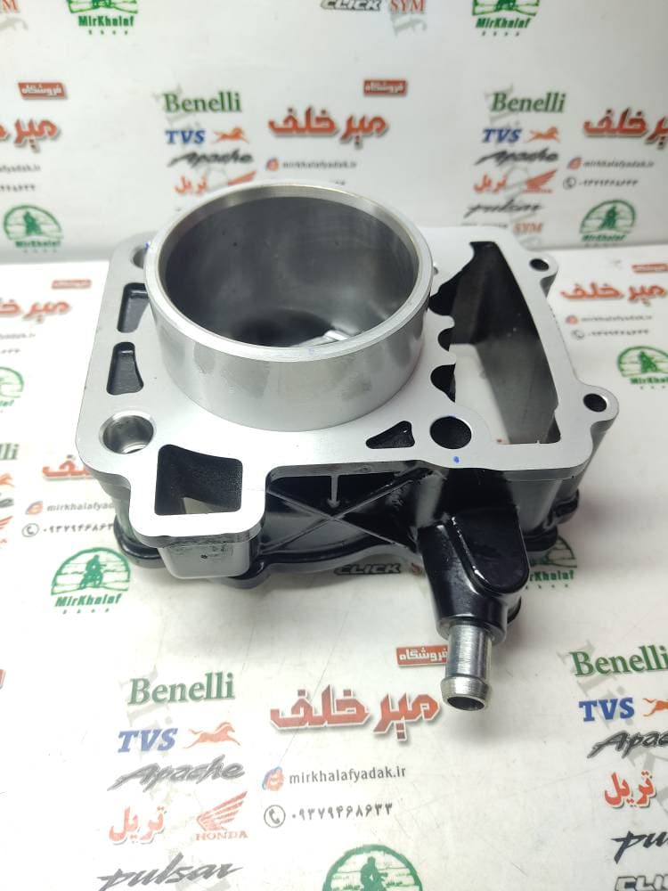 سیلندر و پیستون (پستان) کامل موتور پالس ns 200 ان اس و rs ار اس اصلی — تصویر ۳