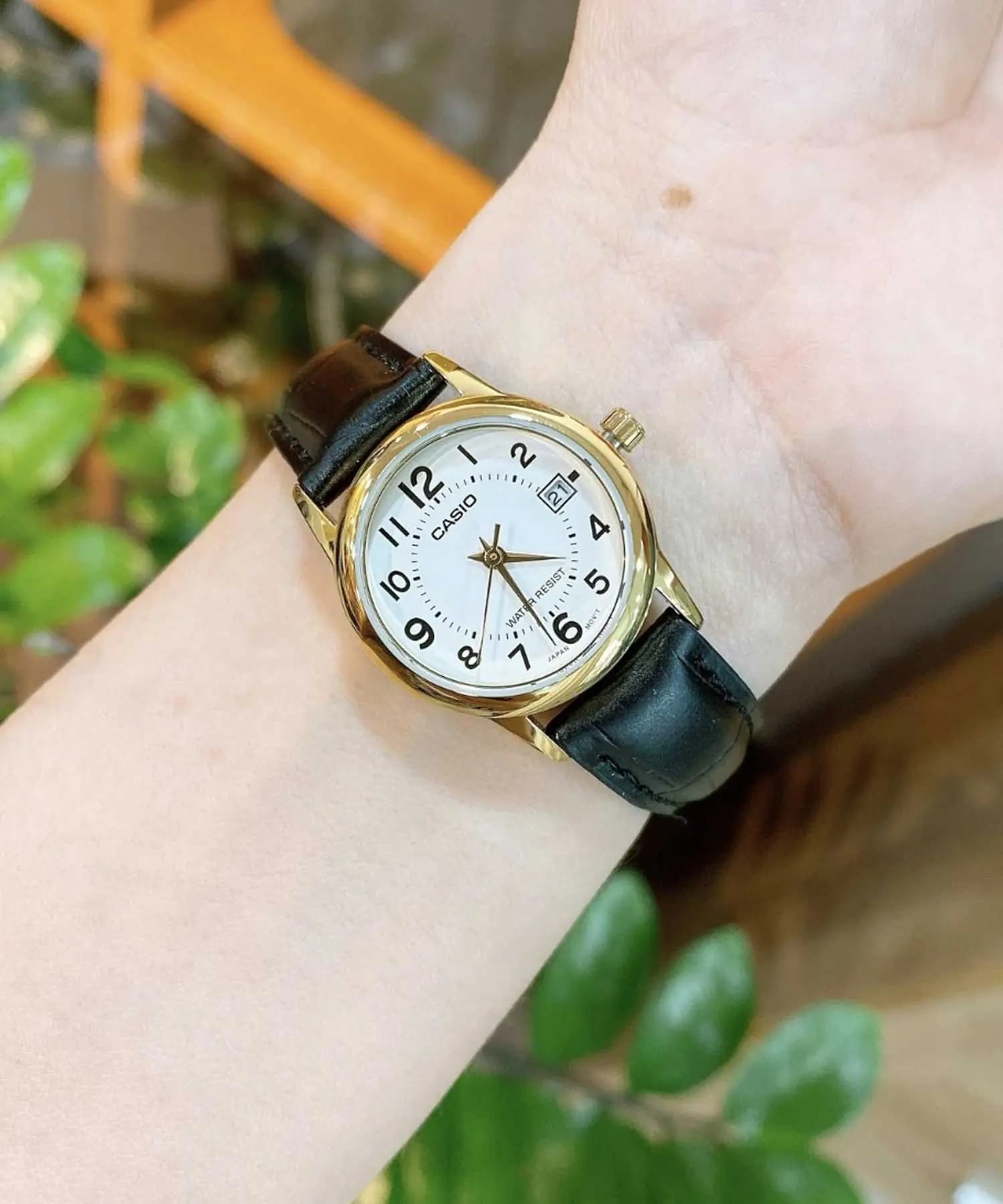 ساعت مچی زنانه اصل کاسیو (casio) زیرمجموعه استاندارد مدل LTP-V002GL-7BUDF — تصویر ۴