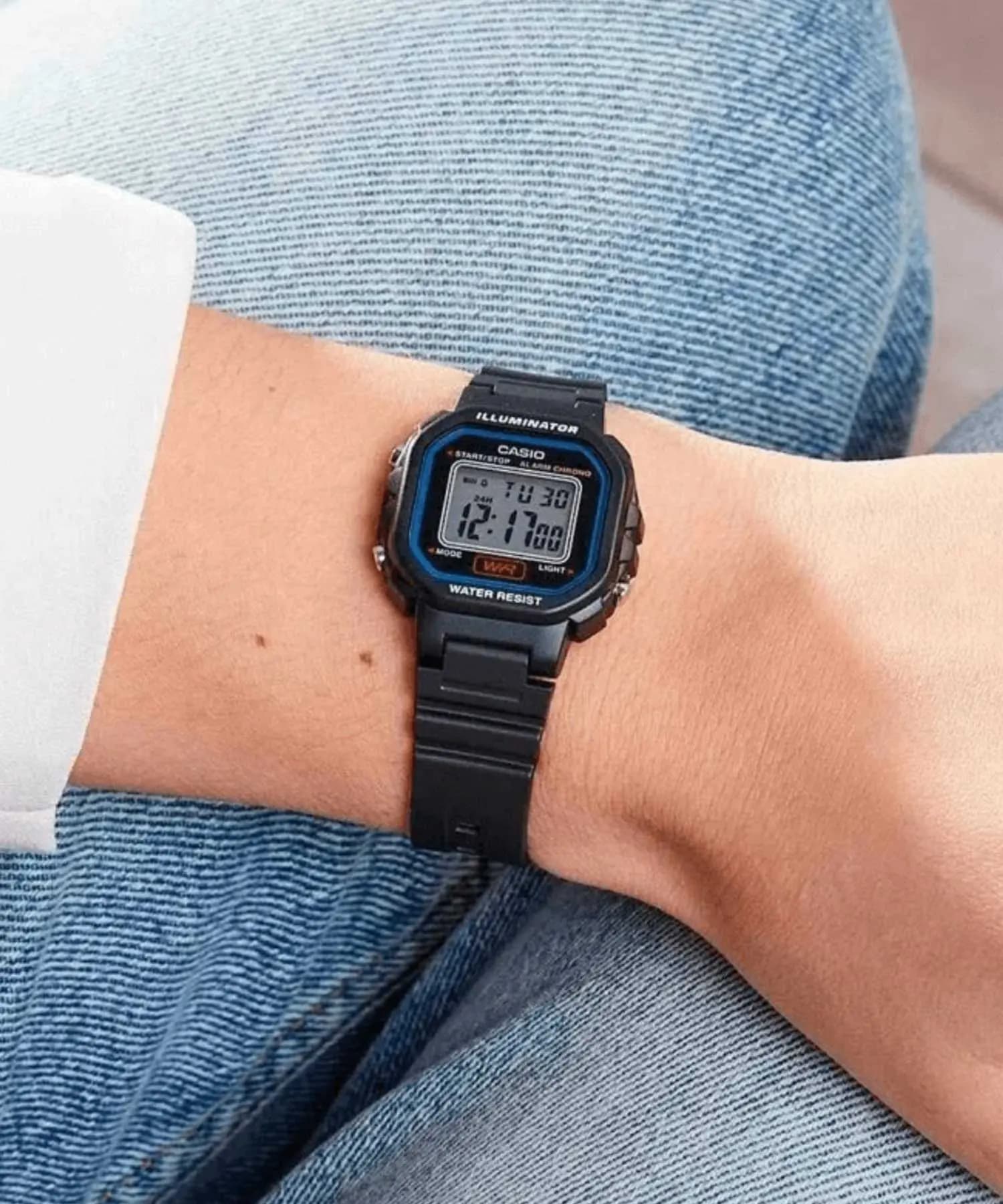 ساعت مچی زنانه اصل کاسیو (casio) زیرمجموعه استاندارد مدل LA-20WH-1CDF — تصویر ۴