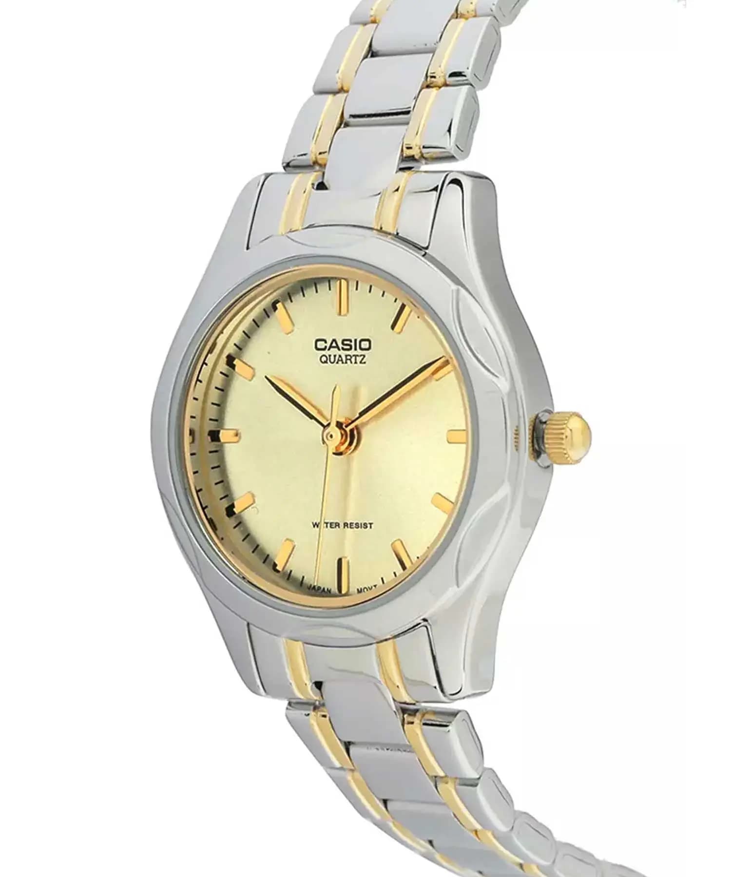 ساعت مچی زنانه اصل کاسیو (casio) زیرمجموعه استاندارد مدل LTP-1275SG-9ADF — تصویر ۲