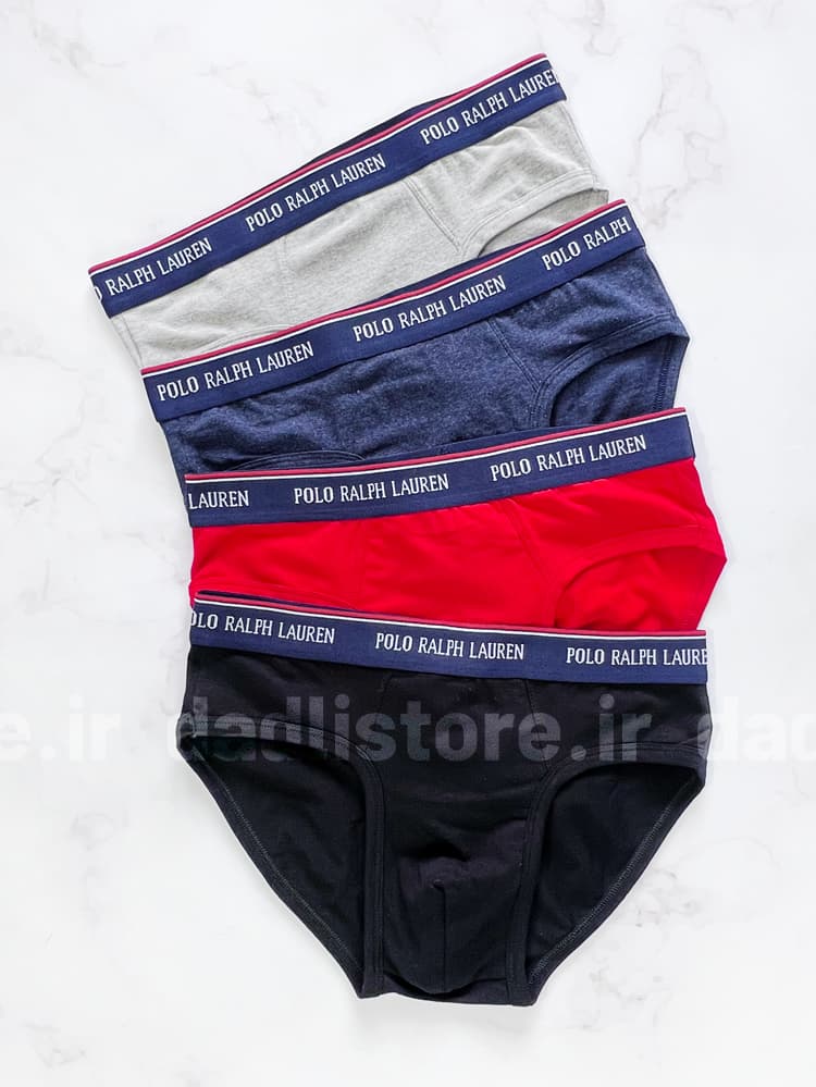 شورت اسلیپ مردانه نخ پنبه جعبه ای پولو Polo — تصویر ۴