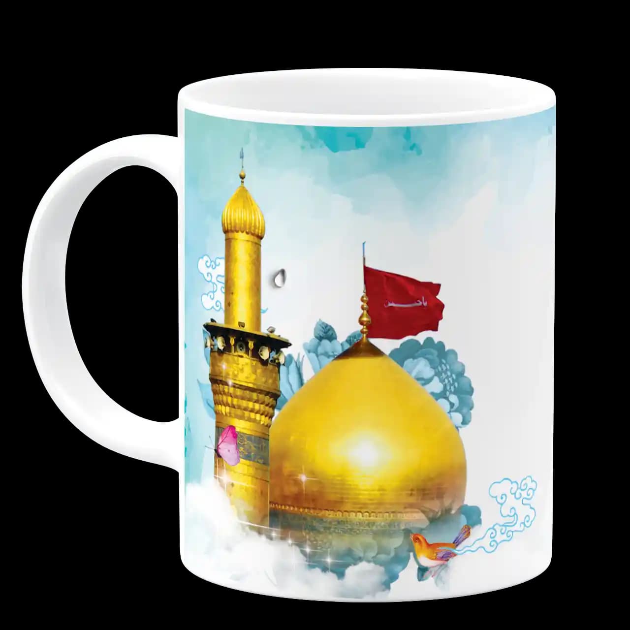 ماگ احب الله من احب حسینا مدل F 7 — تصویر ۲