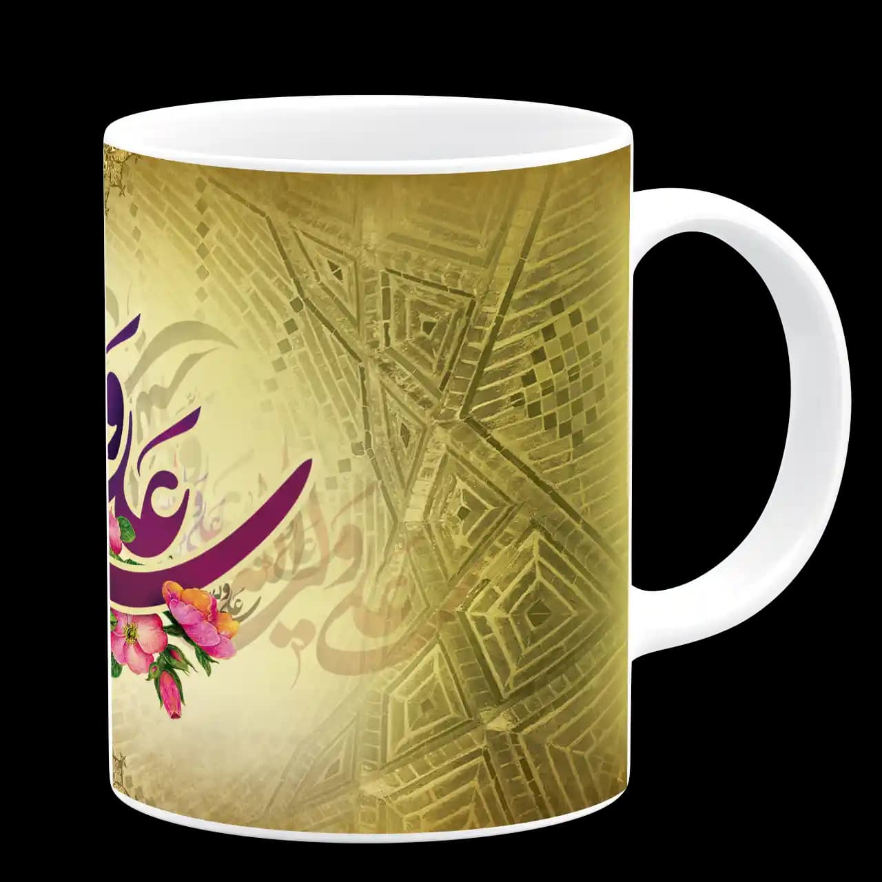 ماگ یا علی ولی الله (ع) مدل D 4 — تصویر ۳