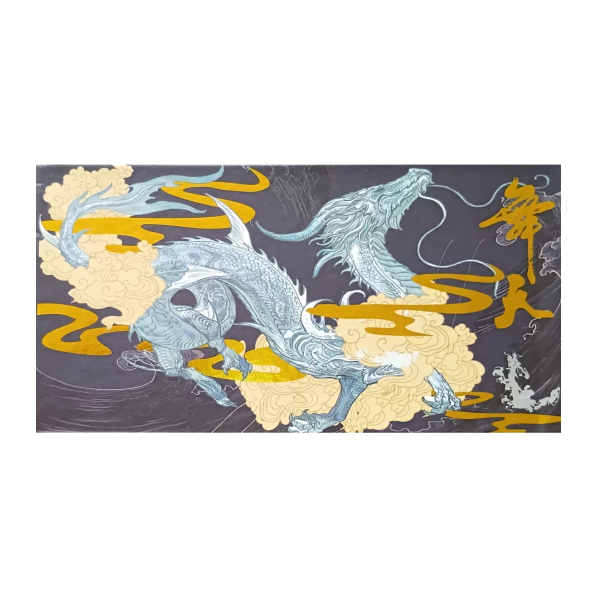 کاغذ یادداشت موکا مدل Water Dragon Spirit سایز 19*10 سانتی متر مجموعه 6 عددی