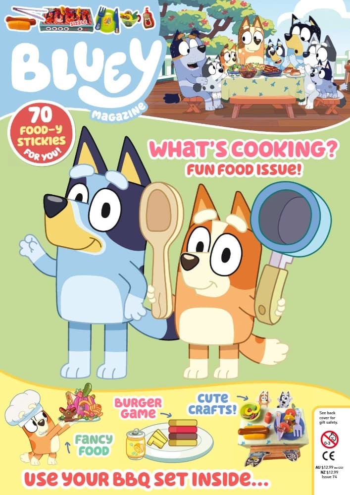 مجله Bluey Magazine (مجله بلوئی – ژوئیه ۲۰۲۶) PDF